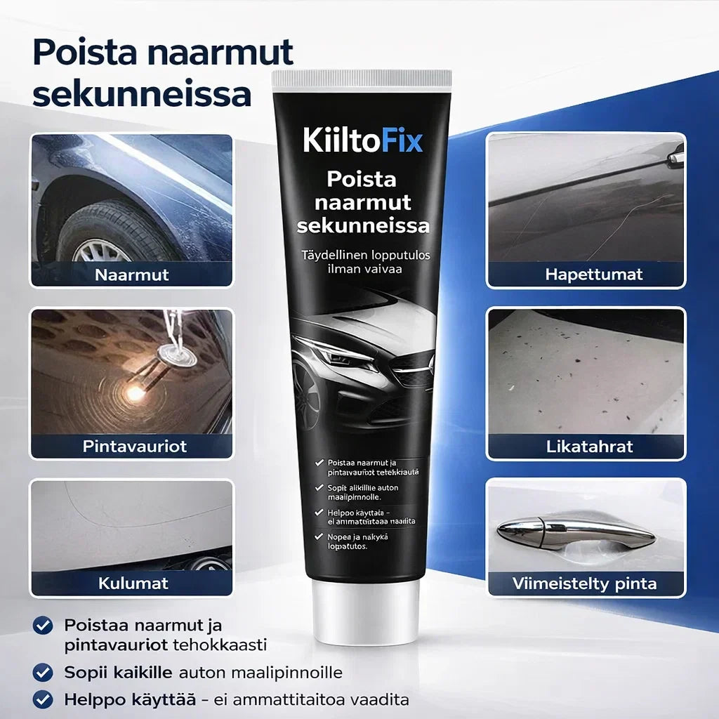 KiiltoFix – Naarmut pois, kiilto takaisin