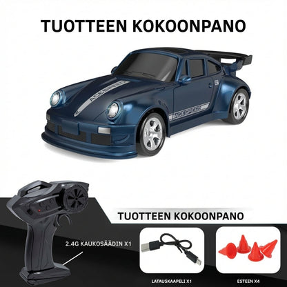 MiniDrift – Kompakti 4WD drift-kauko-ohjattava auto