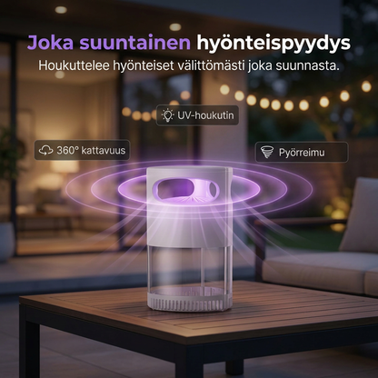 HyttysLoukku — Hiljaiset yöt ilman hyttysiä