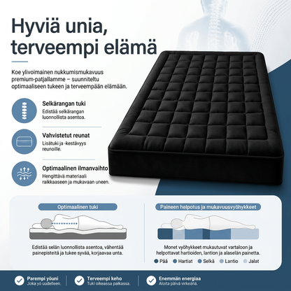 UniLuxa — Syvää, terveellistä unta joka yö