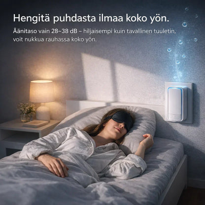IlmaPuhdas – Ioninen ilmanpuhdistin allergiakotiin