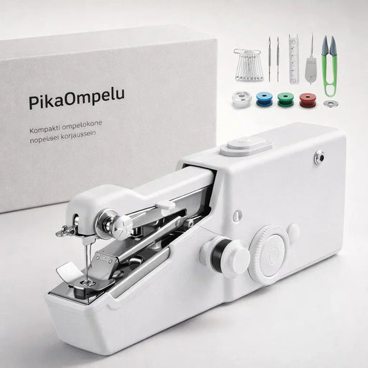 PikaOmpelu – Kompakti käsikäyttöinen ompelukone
