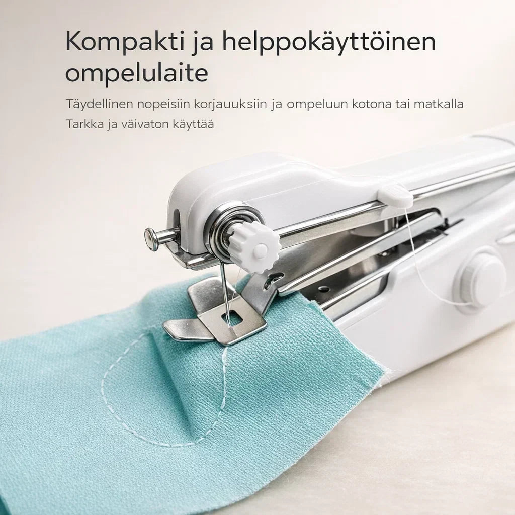 PikaOmpelu – Kompakti käsikäyttöinen ompelukone
