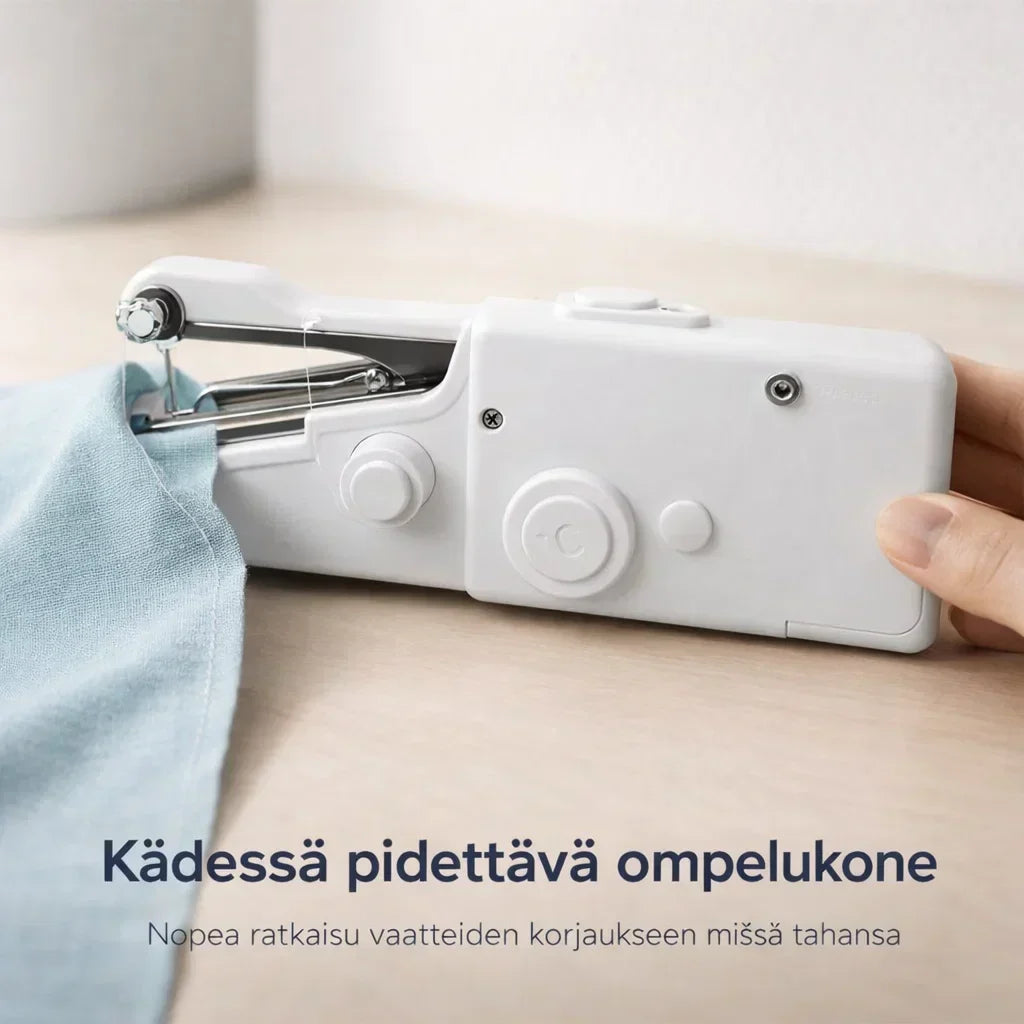 PikaOmpelu – Kompakti käsikäyttöinen ompelukone