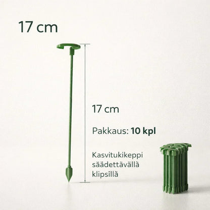KasviTuki – Tukea vahvemmille ja suoremmille kasveille