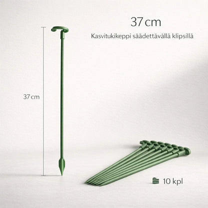 KasviTuki – Tukea vahvemmille ja suoremmille kasveille