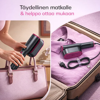 MatkaSilitys – Kompakti höyrysilitysrauta matkalle