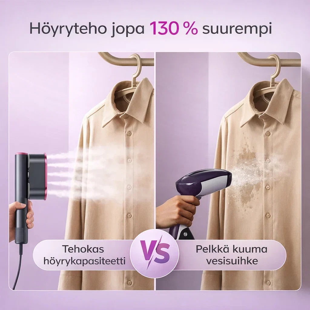 MatkaSilitys – Kompakti höyrysilitysrauta matkalle