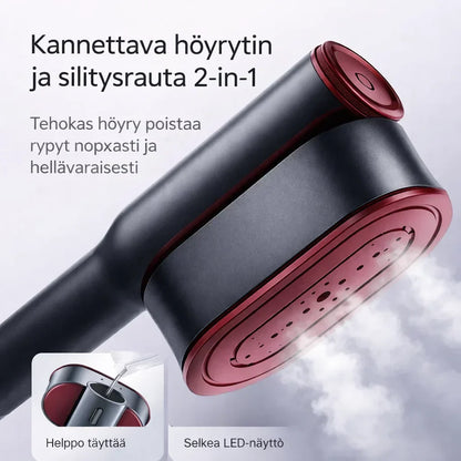 MatkaSilitys – Kompakti höyrysilitysrauta matkalle