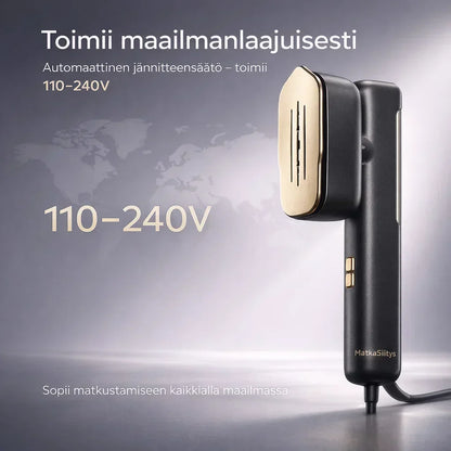 MatkaSilitys – Kompakti höyrysilitysrauta matkalle