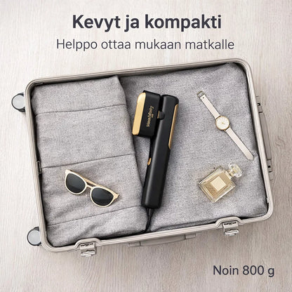 MatkaSilitys – Kompakti höyrysilitysrauta matkalle