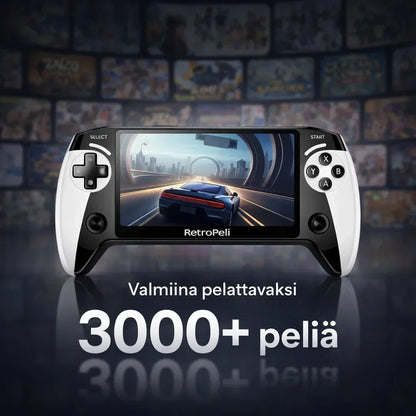 RetroPeli – Kannettava pelikonsoli klassikkopeleillä