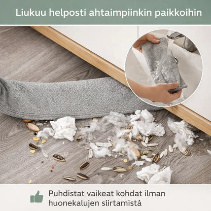 PuhdasLiuku – Puhdista vaikeat paikat ilman kumartumista
