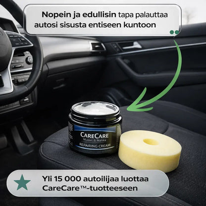 CareCare – Palauta autosi sisustan uusi ilme sekunneissa