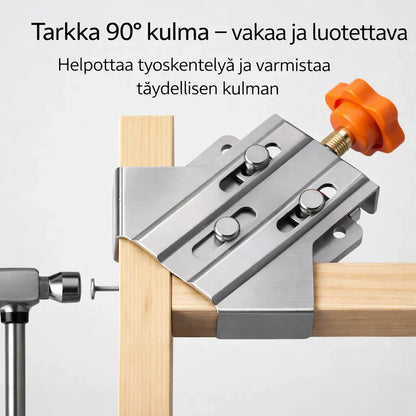 KulmaTarkka – Täydelliset 90° kulmat ilman säätöä