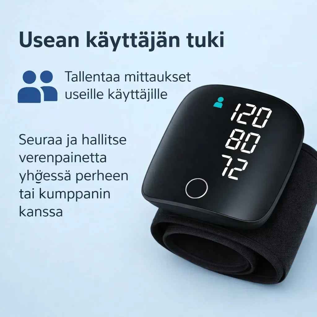 TerveMittari – Verenpaine hallintaan sekunneissa